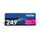 Toner Magenta BROTHER TN-249M - Cartucho de Toner para Impressoras BROTHER - Rendimento de 4.000 páginas