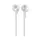 HAMA STEREO EP OCEAN II EARBUDS - Fones de ouvido estéreo brancos para uma experiência sonora superior