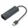 Hub USB 3.0 3 Portas + Adaptador Gigabit Ethernet I-TEC Metal | Loja BluePixel