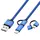 COOLBOX CABLE MULTIUSB MICRO/C GRAY - Carregador de cabos USB múltiplo para dispositivos compatíveis