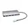 I-TEC USB-C Metal Nano Dock 2xDP, HDMI, LAN, Áudio, USB 3.1, 2xUSB 2.0, 100W PD - Loja BluePixel