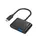 HAMA 2IN1 HUB ADAPTER USB-C para VGA & HDMI - Ultra HD 4K - Modelo 200313 HAMA 2IN1 HUB ADAPTER USB-C para VGA & HDMI - Ultra HD 4K - Modelo 200313