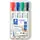 Marcador Lumocolor 351 WP para Quadros Brancos - 2mm, 4 Cores | bluepixel.pt