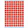 Etiquetas Redondas 8mm Vermelho Fluorescente Herma1846 - Pack de 540 unidades | Loja online bluepixel.pt