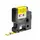 Fita Tubo Termo Retrátil 12mm x 1,5m Preto/Amarelo - Marca 195 | BluePixel