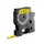 Fita Vinil 9mm x 7m Preto/Amarelo - Marca 195 | Loja BluePixel