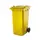 Contentor 240L Polietileno Amarelo com 2 Rodas e Tampa - Marca 300 | bluepixel.pt