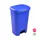 Contentor 50L Plástico Azul com Pedal - Marca 359 | Loja BluePixel