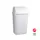 Contentor de 30L em plástico branco com tampa basculante | Marca 359 | Loja online bluepixel.pt