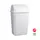 Contentor de 50L em plástico branco com tampa basculante | Marca 359 | Loja bluepixel.pt