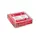 Pano Microfibra Terry 35x38cm 240g Vermelho Pack 5unidades | BluePixel.pt
