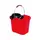 Balde com Espremedor Rectangular 16L Vermelho com Asa Metálica | Loja BluePixel