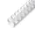 Argolas PVC Encadernar 22mm Branco - 195 Folhas - Pack 100 | Loja BluePixel