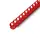 Argolas PVC Encadernar 16mm Vermelho - Capacidade para 130 Folhas | Loja BluePixel