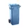 Contentor 120L Plástico Azul com 2 Rodas e Tampa - Marca 300 | BluePixel.pt