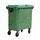 Contentor de 800L em Plástico com 4 Rodas Verdes e Tampa Verde - Loja BluePixel