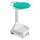 Contentor 120L Smile W-70 com Pedal e Rodas Branco/Verde | Loja BluePixel