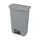 Contentor 50L Resina Slim Jim Step-On Cinza | Gestão de Resíduos Eficiente