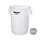Contentor 76L Plástico Brute Redondo sem Tampa Branco | Marca 401 na bluepixel.pt