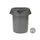 Contentor 121L Redondo Brute s/Tampa Cinza - Marca 401 | Loja online bluepixel.pt