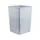Contentor 132,5L Resina Quadrado Sem Tampa Cinza | Loja BluePixel