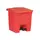 Contentor de 30L em Plástico Vermelho com Pedal - Ideal para Organização Doméstica | bluepixel.pt