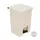 Contentor de 45L em Plástico Bege com Pedal - Ideal para Casa e Escritório | bluepixel.pt