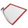 Moldura Magnética A4 Duraframe Vermelho 193 - Ideal para Documentos e Fotos