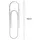 Clips N 10 50mm da marca 320 - Embalagem com 100 unidades | Loja BluePixel