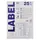 Etiquetas A4 045,7x021,2mm marca 320 - 1200 unidades em 25 folhas | bluepixel.pt