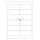 Etiquetas A4 97x42,3mm marca 320 - Pacote com 100 folhas e 1200 etiquetas | BluePixel.pt
