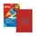 Etiquetas A4 Vermelhas 105x37mm 20 Folhas Apli - Organização e Etiquetagem