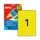 Etiquetas A4 Amarelas 210x297mm 100 Folhas - Apli | Organização e Etiquetagem