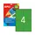 Etiquetas A4 105x148mm Verde 20 Folhas - Produto de Qualidade para Organização | bluepixel.pt