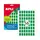 Etiquetas adesivas verdes 12x18mm A5 - Pack com 448 unidades | Loja online bluepixel.pt
