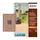 Etiquetas Kraft 62x42mm Castanho 20 Folhas 360unem Marca 123 - Ideal para Rótulos e Organização