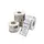 Etiquetas de Papel Mate Premium 51x25x25mm para Impressoras Zebra | 2000 unidades