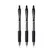 Esferográfica Gel Pilot G-2 Retrátil Preto 0,7mm 3un