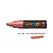 Marcador Uniball Posca PC-8K 8mm Vermelho Metálico 1un