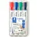 Marcador Quadros Brancos Lumocolor 351 WP 2mm 4 Cores 4un