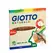 Lápis Cor 24un Cx Cartão Giotto Natural 18cm