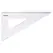 Esquadro Plástico Cristal 60G-20cm SmartD