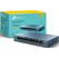 TP-LINK LiteWave 8-Port Gigabit Desktop Switch 8 Gigabit RJ45 Ports Desktop Steel Case