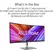 ASUS PA34VCNV 34.1INCH WQHD IPS 60HZ 5MS RJ45 HDMI MINI-DP THUNDEBOLT BLACK+SILVER
