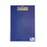 Prancheta A4 34x22,5cm Cartão Plastificado Azul