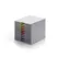 Móvel Secretária 10 Gavetas Durable Multicolor
