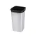 Contentor 60L Quadrado Cinza Cube sem Tampa