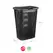 Cesto Roupa c/ Tampa 51L Preto
