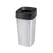 Contentor 60L Quadrado Cinza Cube com Tampa