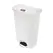Contentor 68L Resina Slim Jim Step-on Branco com Pedal